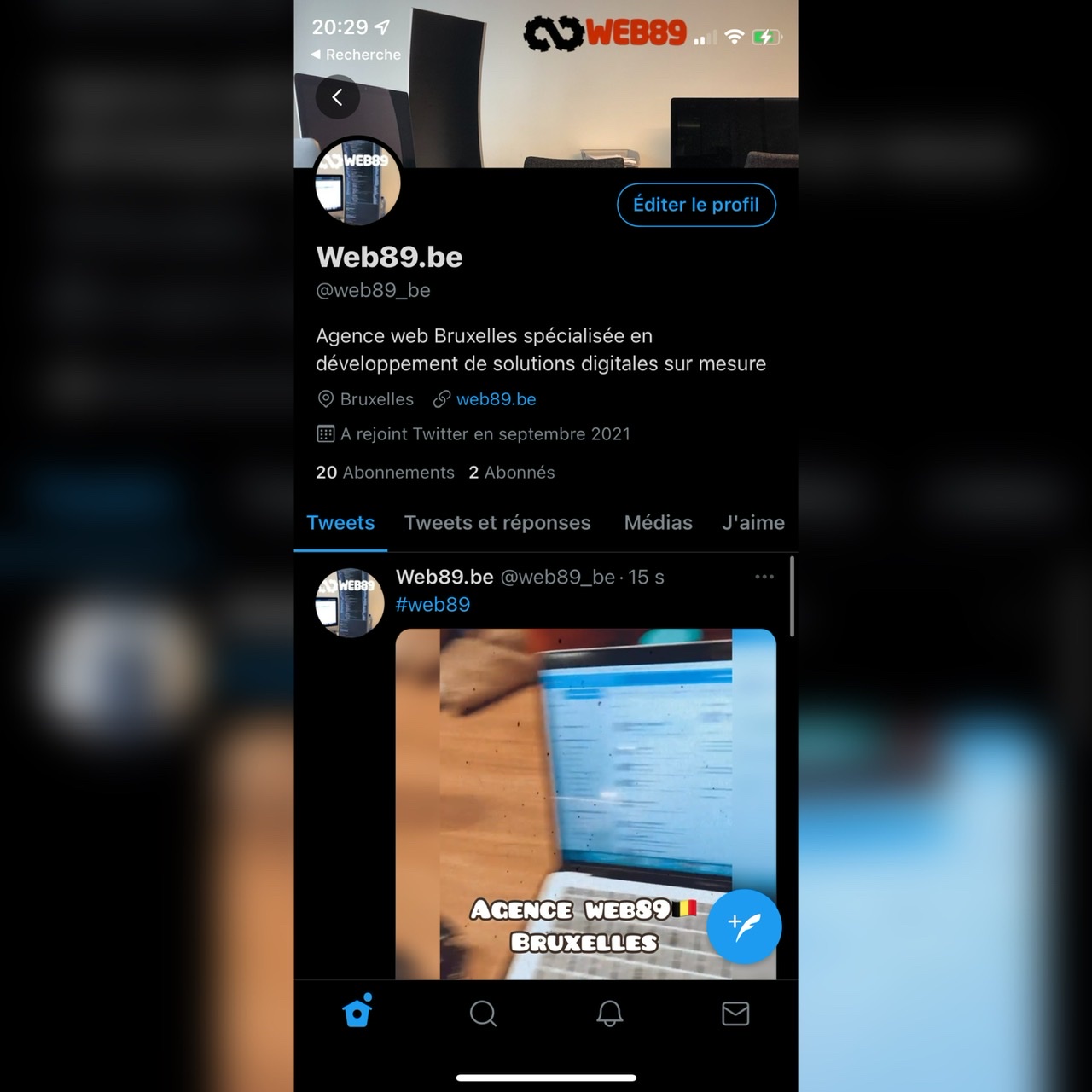 agence web 1009 Senat De Belgique Agence internet Gestion de contenu Créer votre site Refonte du site Projet web