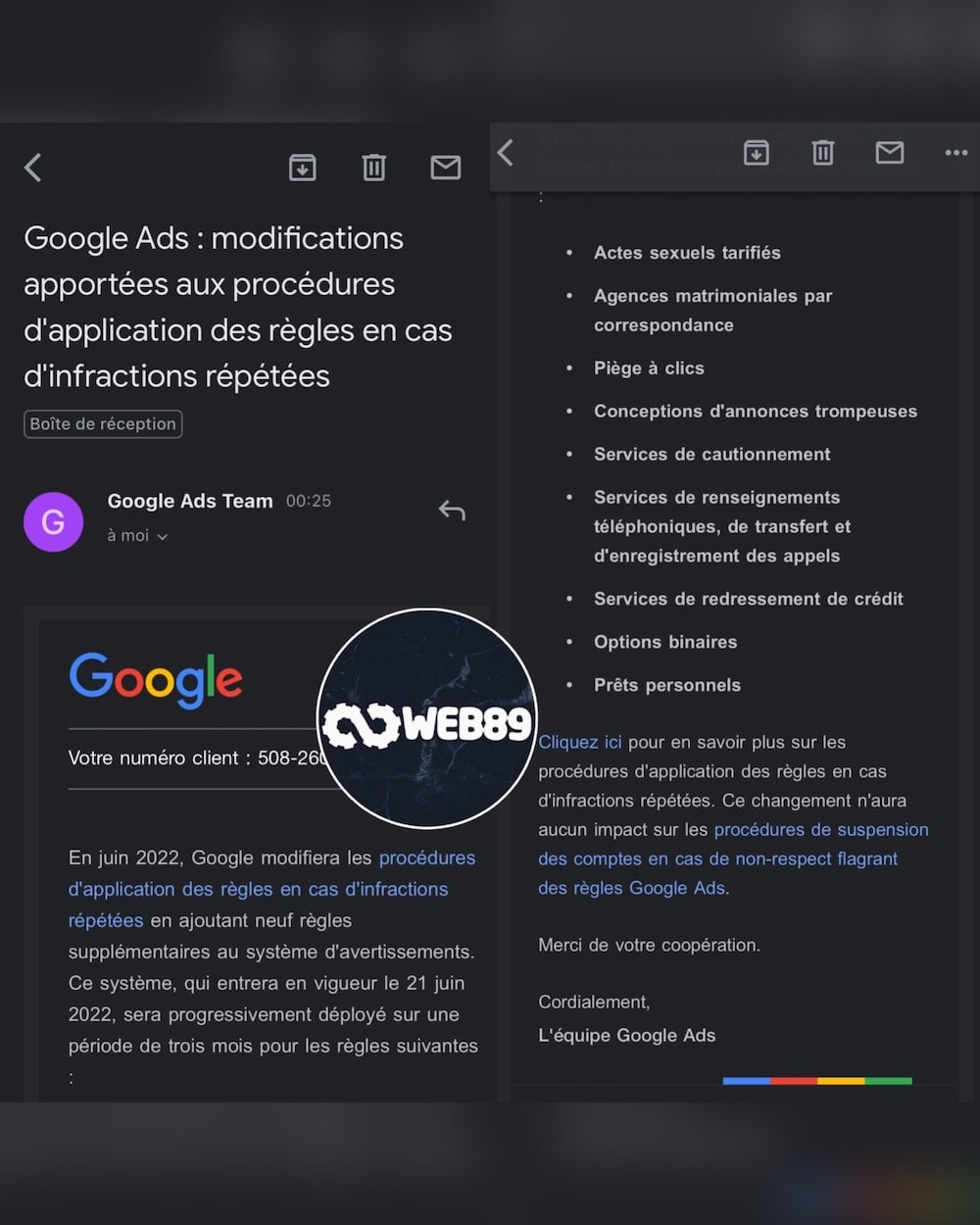 7950 Grosage Agence internet Gestion de contenu Créer votre site Refonte du site Projet web