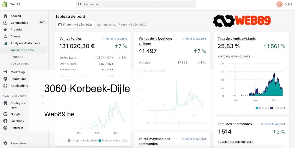 Korbeek-Dijle créer un shop en ligne bruxelles belgique meise wemmel