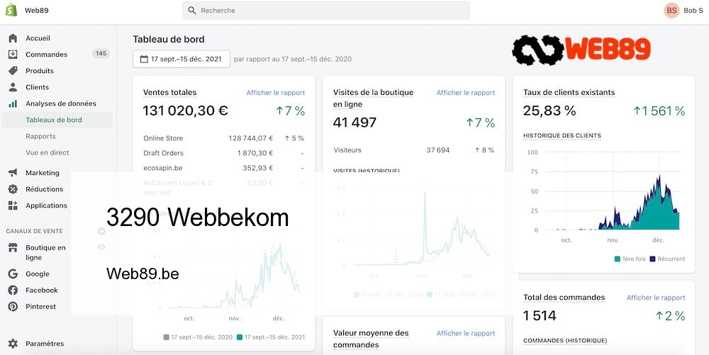 Webbekom créer un shop en ligne bruxelles belgique meise wemmel