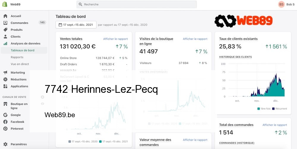 Hérinnes-Lez-Pecq créer un shop en ligne bruxelles belgique meise wemmel